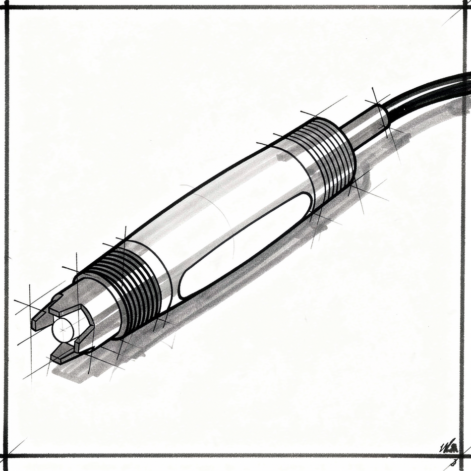 Heavy Duty CPVC pH Sensor